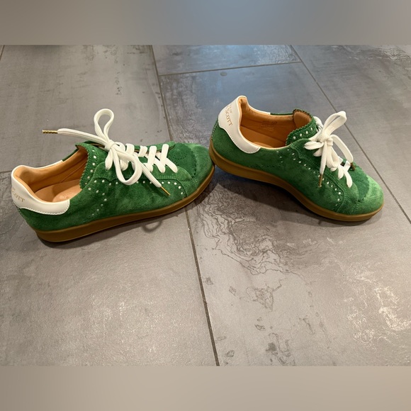 The Office of Angela Scott the Elliot Sneaker Green & white size EU 37 US 7 - Picture 2 of 16